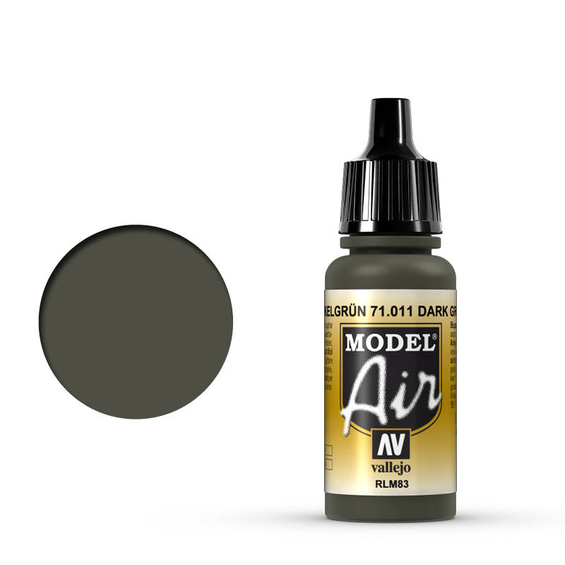 71.011 Vallejo Model Air - Dark Green RLM83 - 17 ML