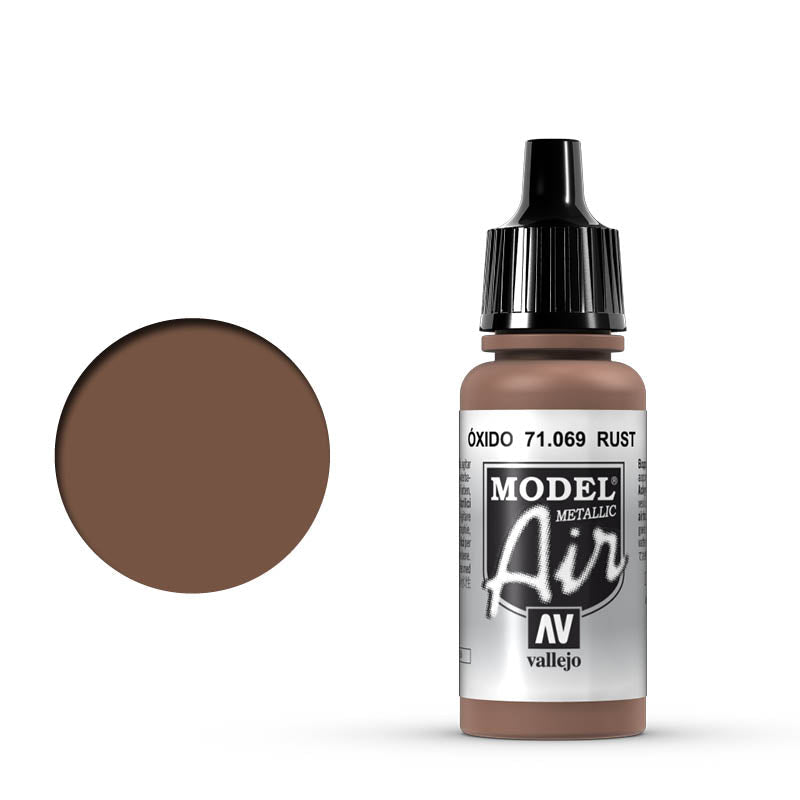 71.069 Vallejo Model Air - Rust (Metallic) - 17 ML