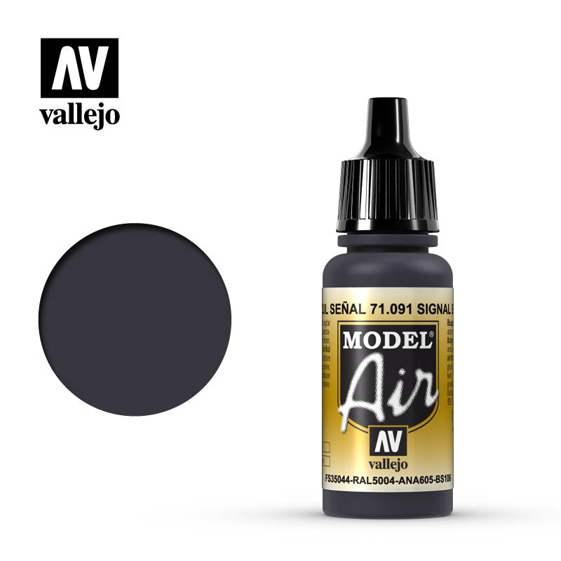 71.091 Vallejo Model Air - Signal Blue - 17 ML