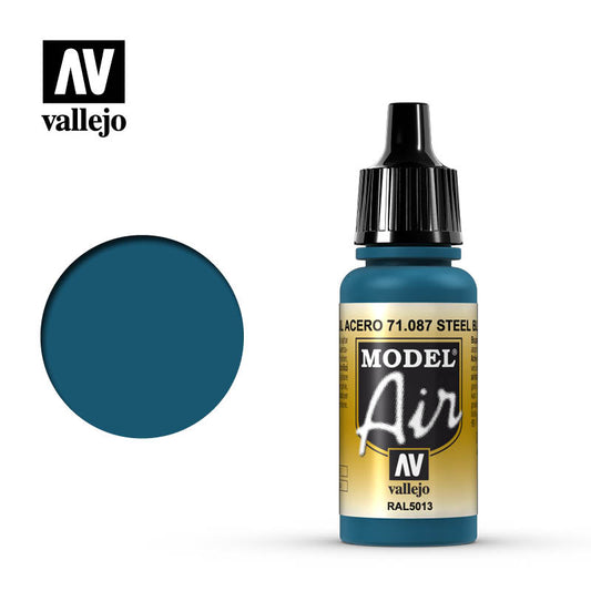 71.087 Vallejo Model Air - Steel Blue - 17 ML