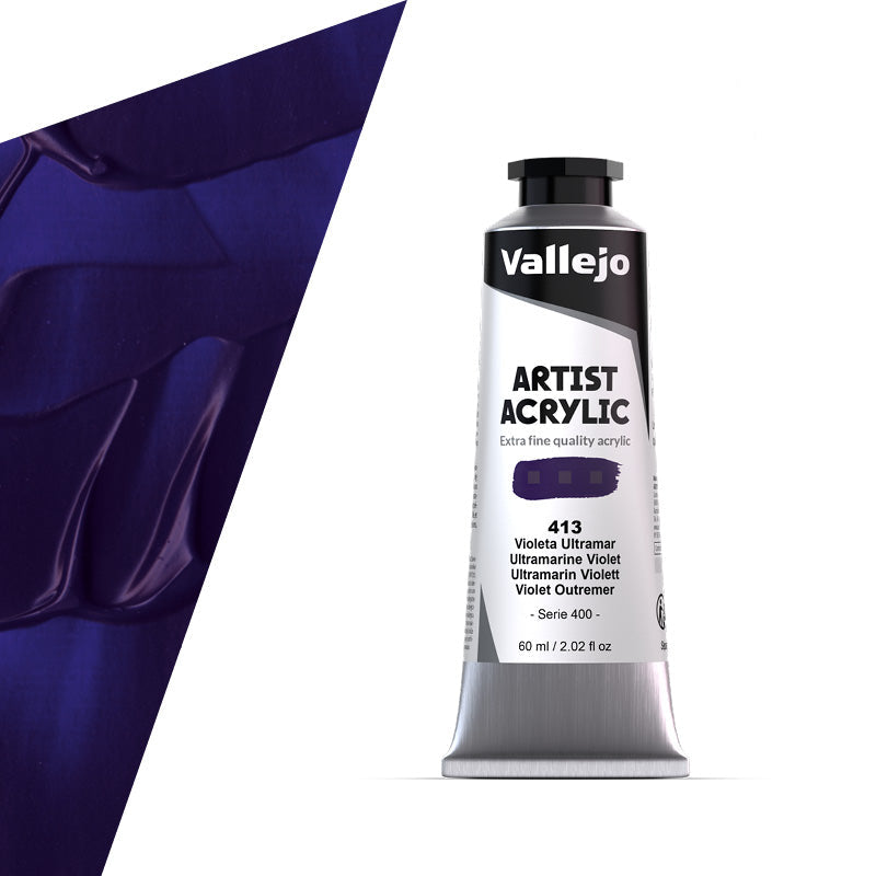 16.413 Vallejo Artist Acrylic - Ultramarine Violet - 60 ML