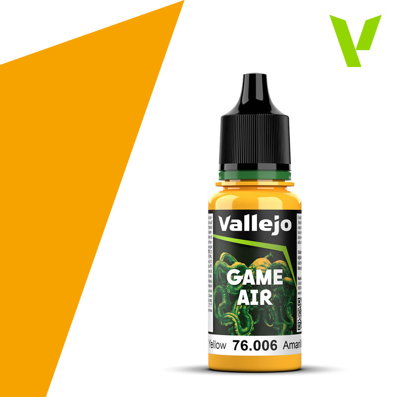 76.006 Vallejo Game Air - Sun Yellow - 18ML