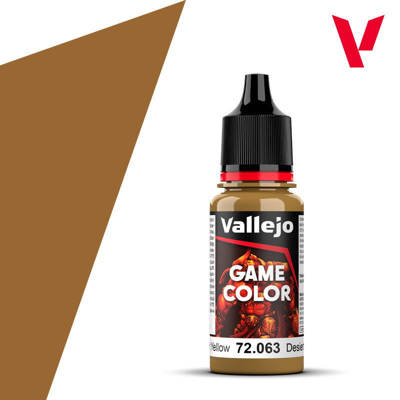 72.063 Vallejo Game Colour - Desert Yellow - 18ML