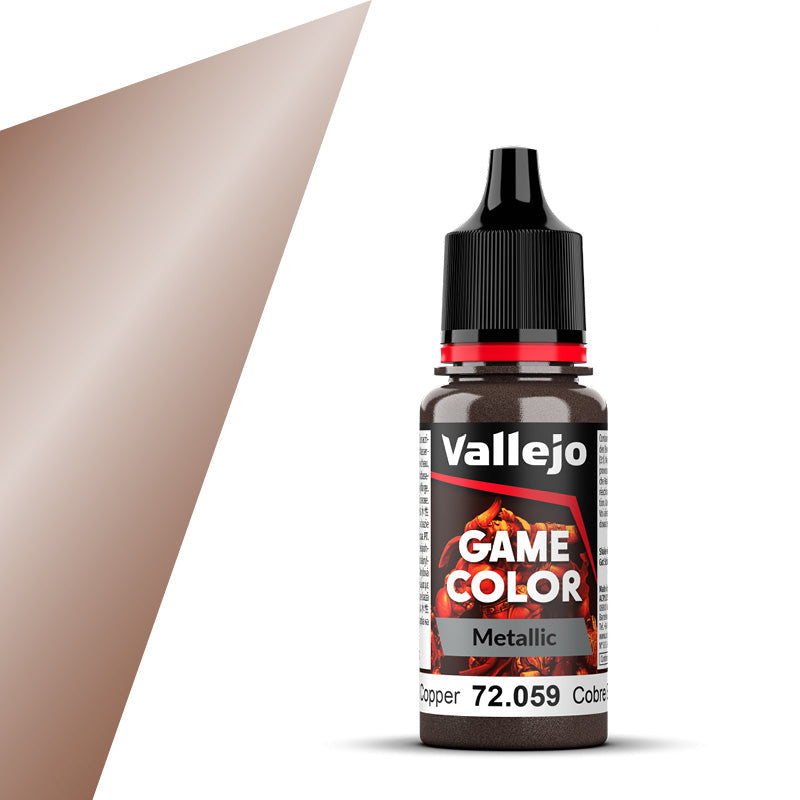 72.059 Vallejo Game Colour - Hammered Copper - 18ML
