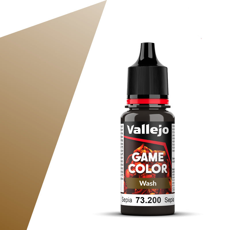 73.200 Vallejo Game Colour - Sepia Wash - 18ML