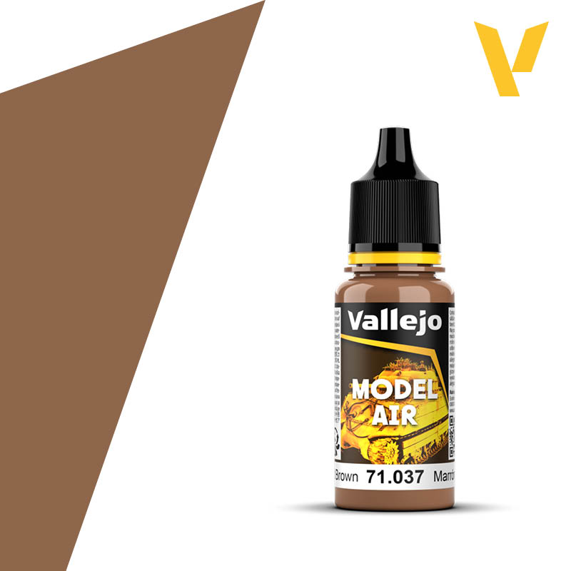 71.037 Vallejo Model Air - Mud Brown - 18 ML