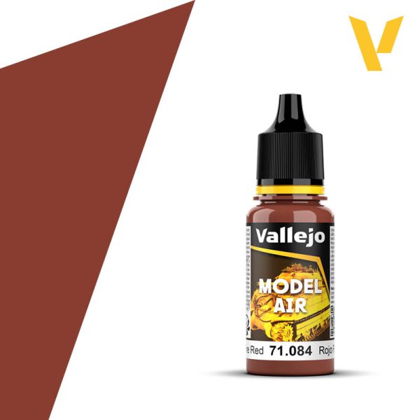 71.084 Vallejo Model Air - Fire Red - 18 ML