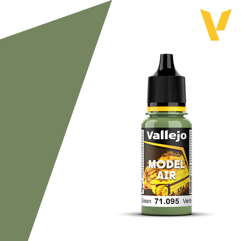 71.095 Vallejo Model Air - Pale Green - 18 ML