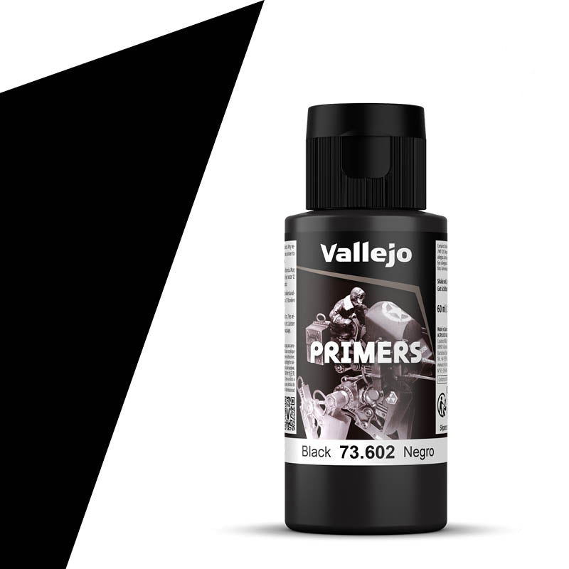 73.602 Vallejo - Surface Primer - Black - 60 ML