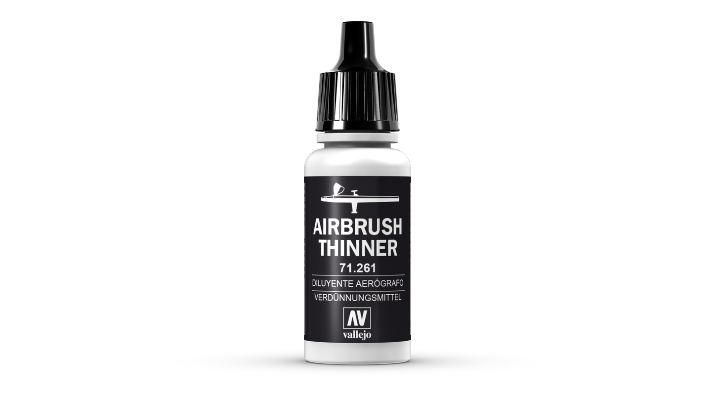 Vallejo - 71.261 Airbrush Thinner - 17 ML