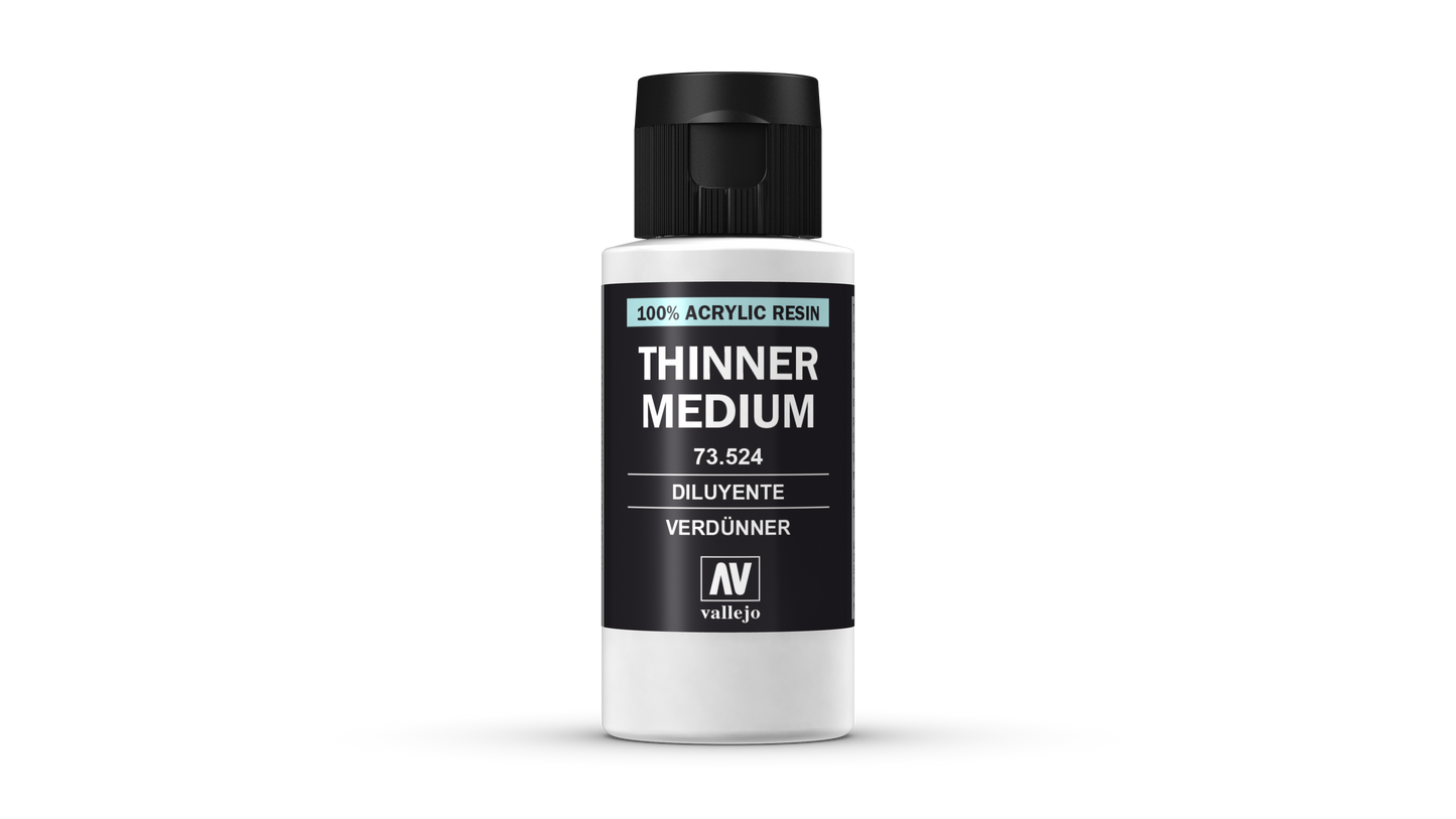73.524 Vallejo Thinner Medium - 60 ML