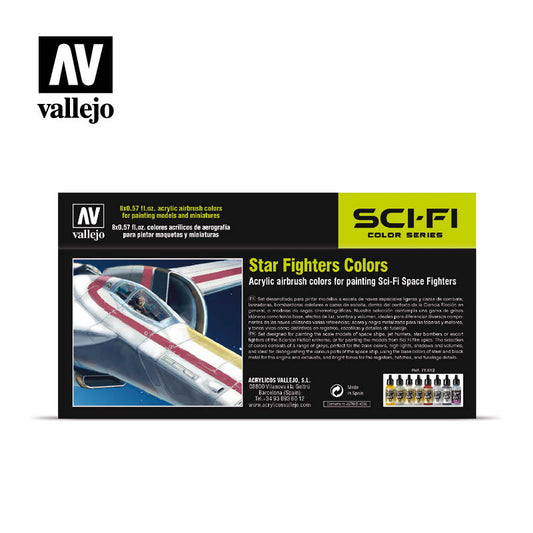 71.612 Vallejo SCI-FI Color Series - Star Fighters Colors 71612