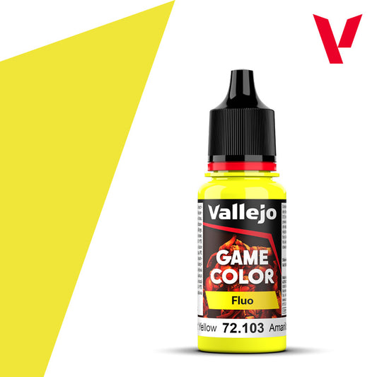 72.103 Vallejo Game Colour - Fluorescent Yellow - 18ML