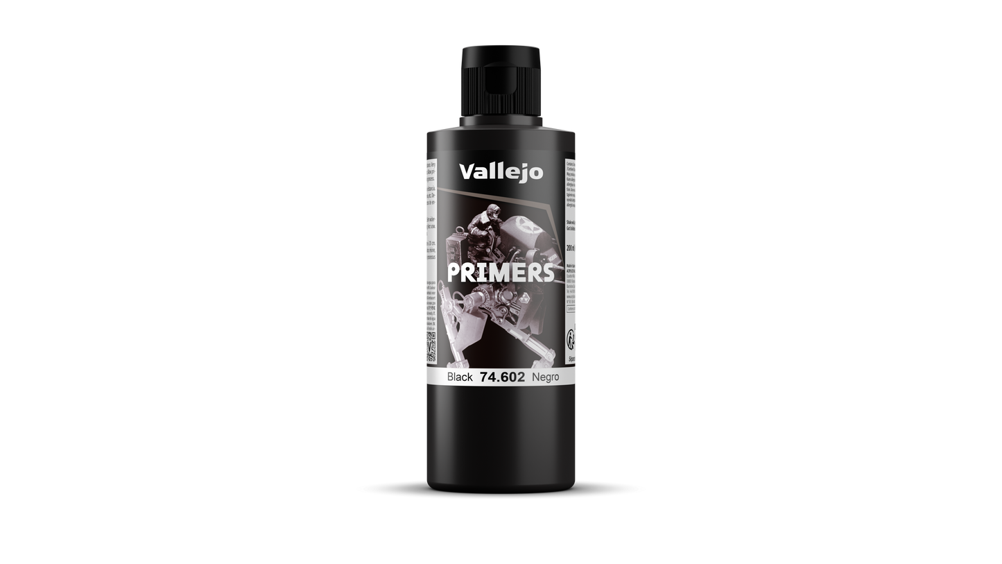 74.602 Vallejo - Black Primer - 200 ML