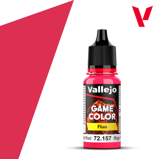 72.157 Vallejo Game Colour - Fluorescent Red - 18ML