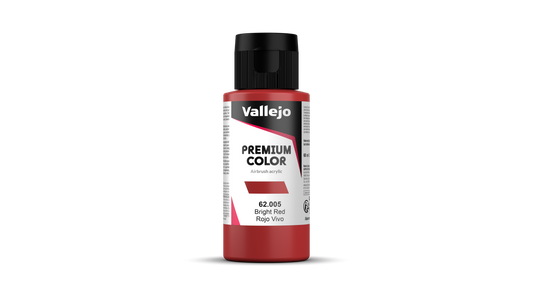 62.005 Vallejo Premium Color - Bright Red - 60ML
