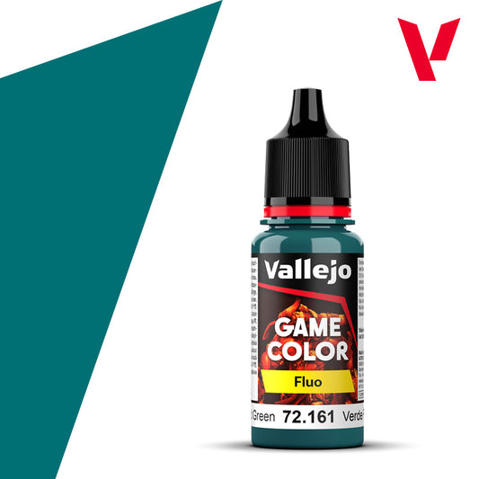 72.161 Vallejo Game Colour - Fluorescent Cold Green - 18ML