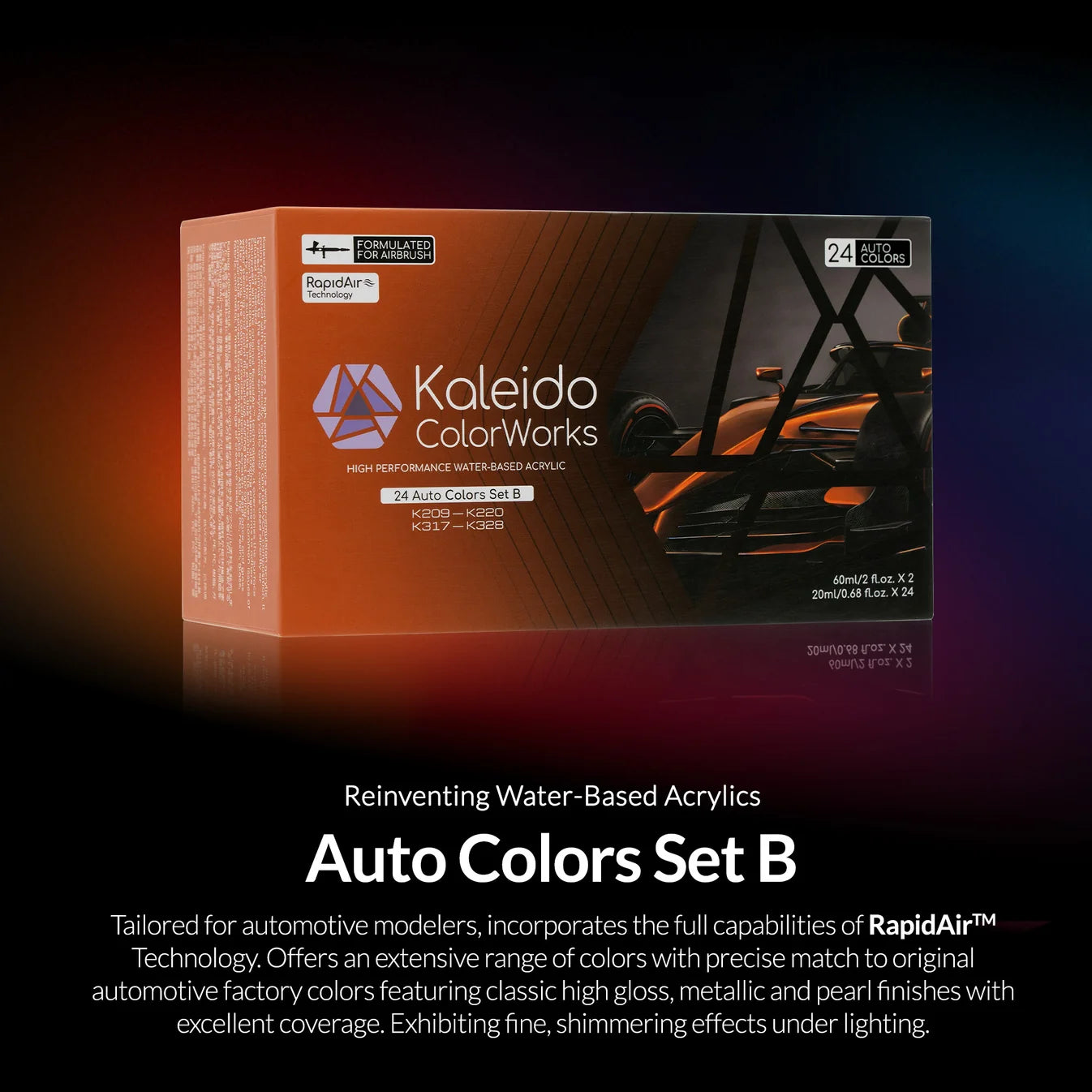 Gaahleri 24 Auto Colors Set B-Set