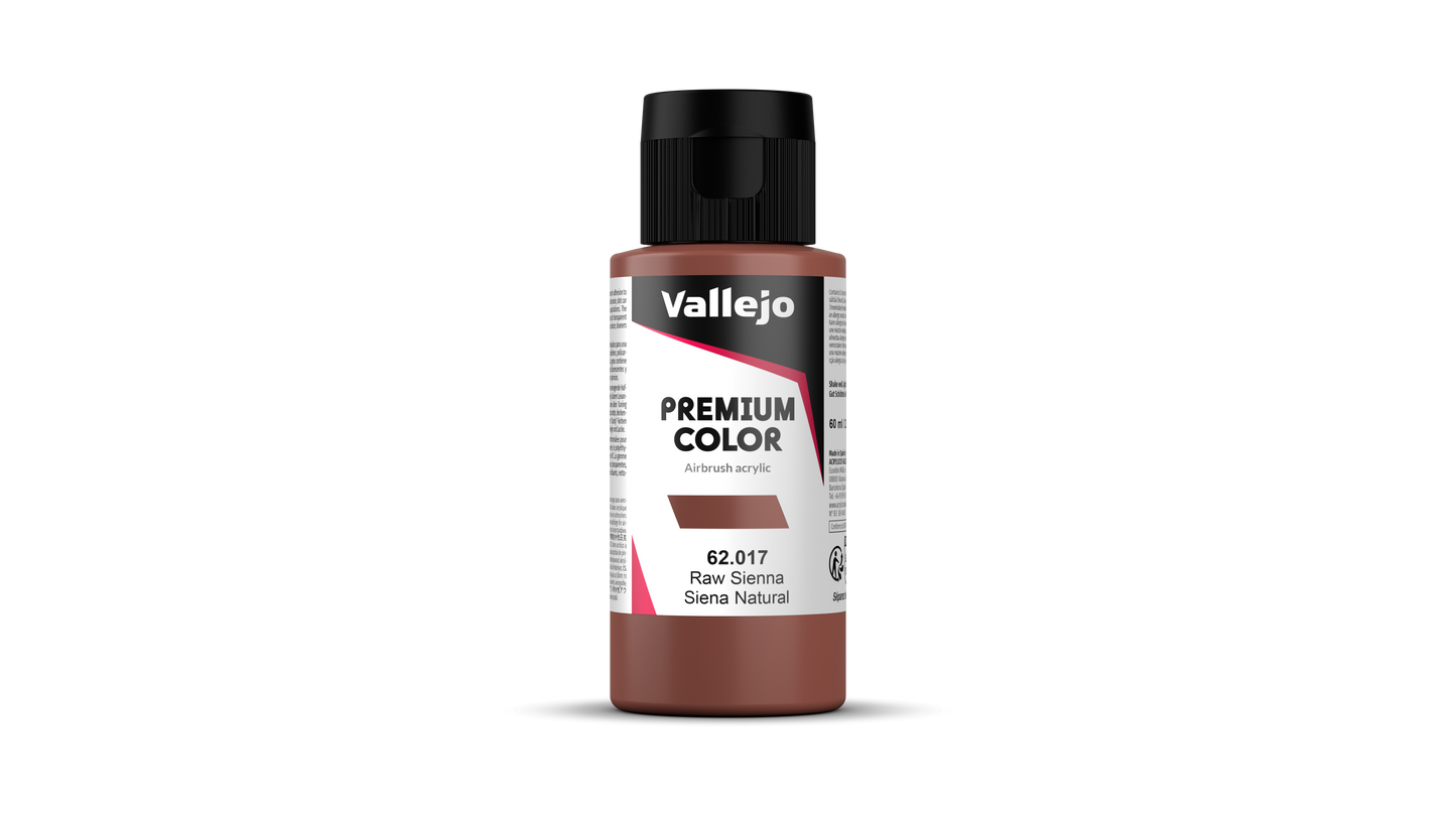 62.017 Vallejo Premium Color - Raw Sienna - 60ML