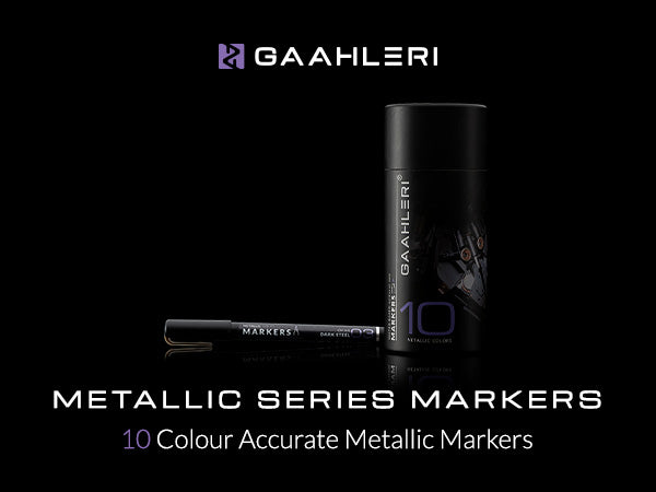 Gaahleri Metallic Series Marker Set