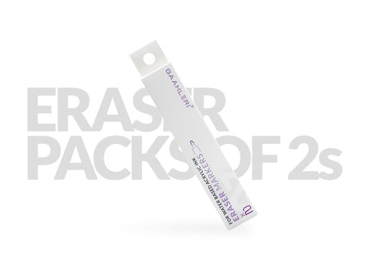 Metallic Series Markers * 2 Eraser