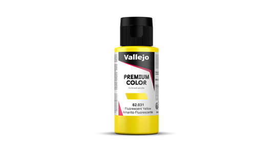 62.031 Vallejo Premium Color - Fluorescent Yellow - 60ML