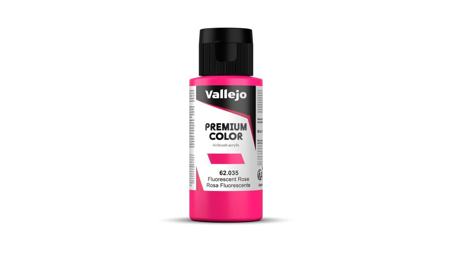 62.035 Vallejo Premium Color - Fluorescent Rose - 60ML