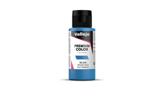 62.046 Vallejo Premium Color - Metallic Blue - 60ML