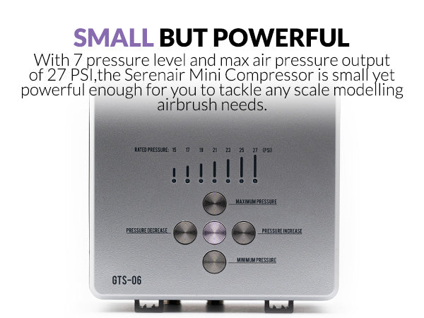 Gaahleri Ambition Series GTS-06 Serenair Mini Compressor (UK Ver.)
