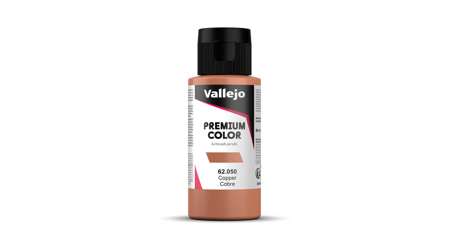 62.050 Vallejo Premium Color - Metallic Copper - 60ML