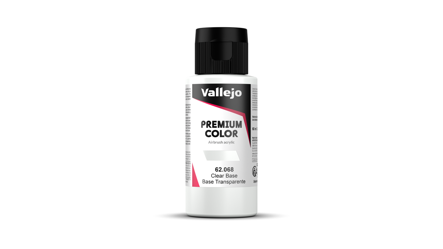 62.068 Vallejo Premium Color - Clear Base - 60ML