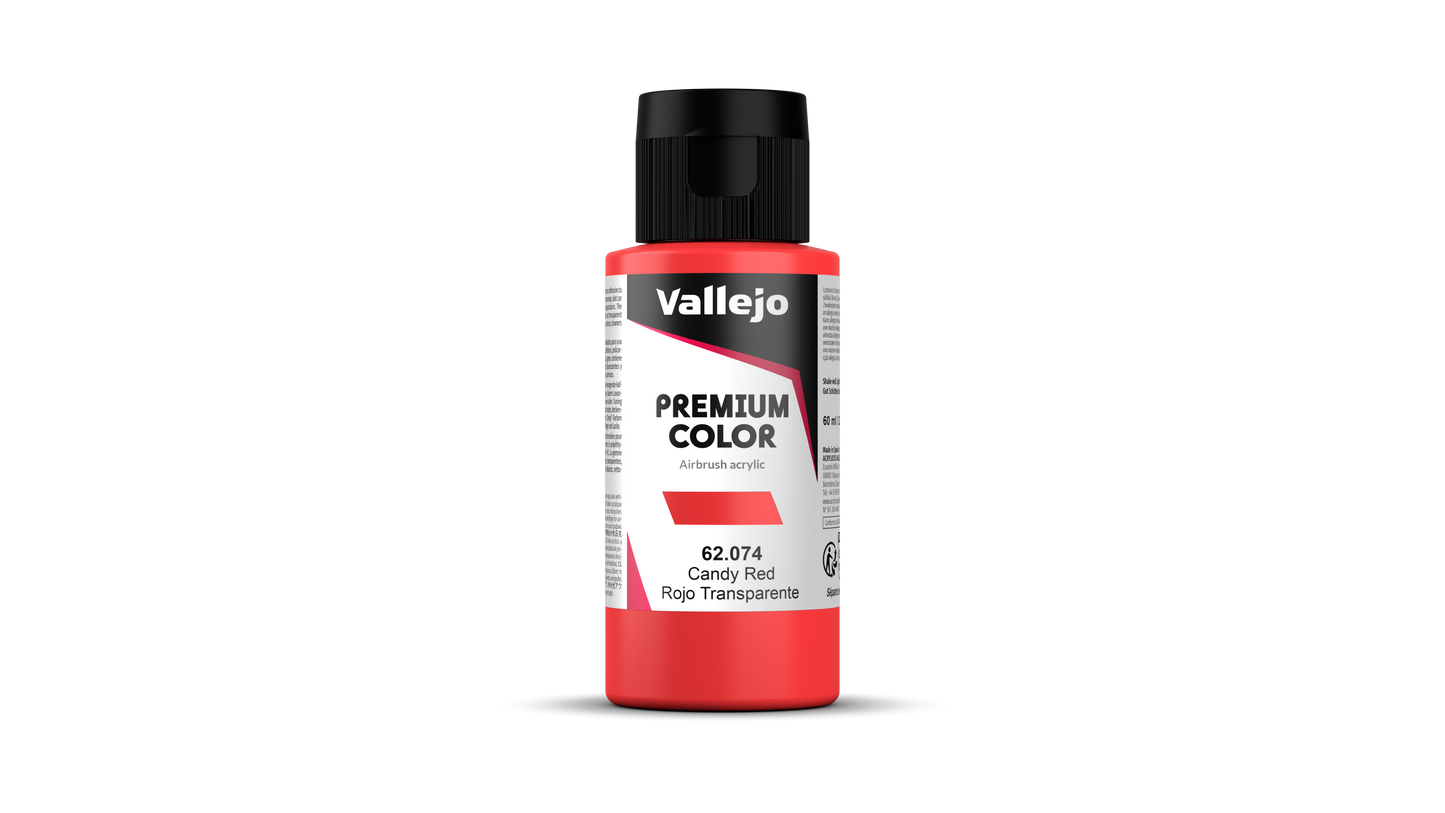 62.074 Vallejo Premium Color - Candy Red - 60ML