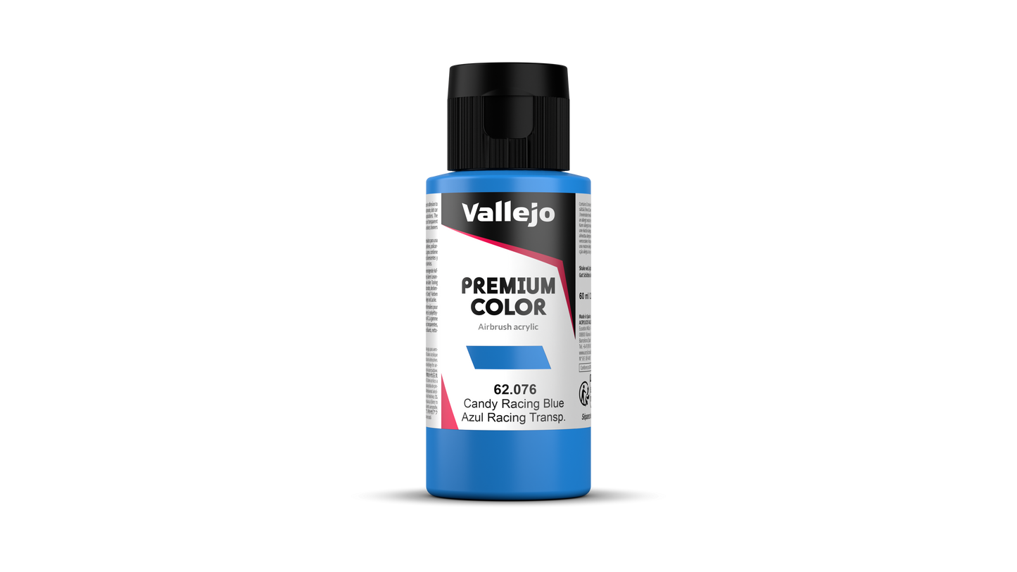 62.076 Vallejo Premium Color - Candy Racing Blue - 60ML