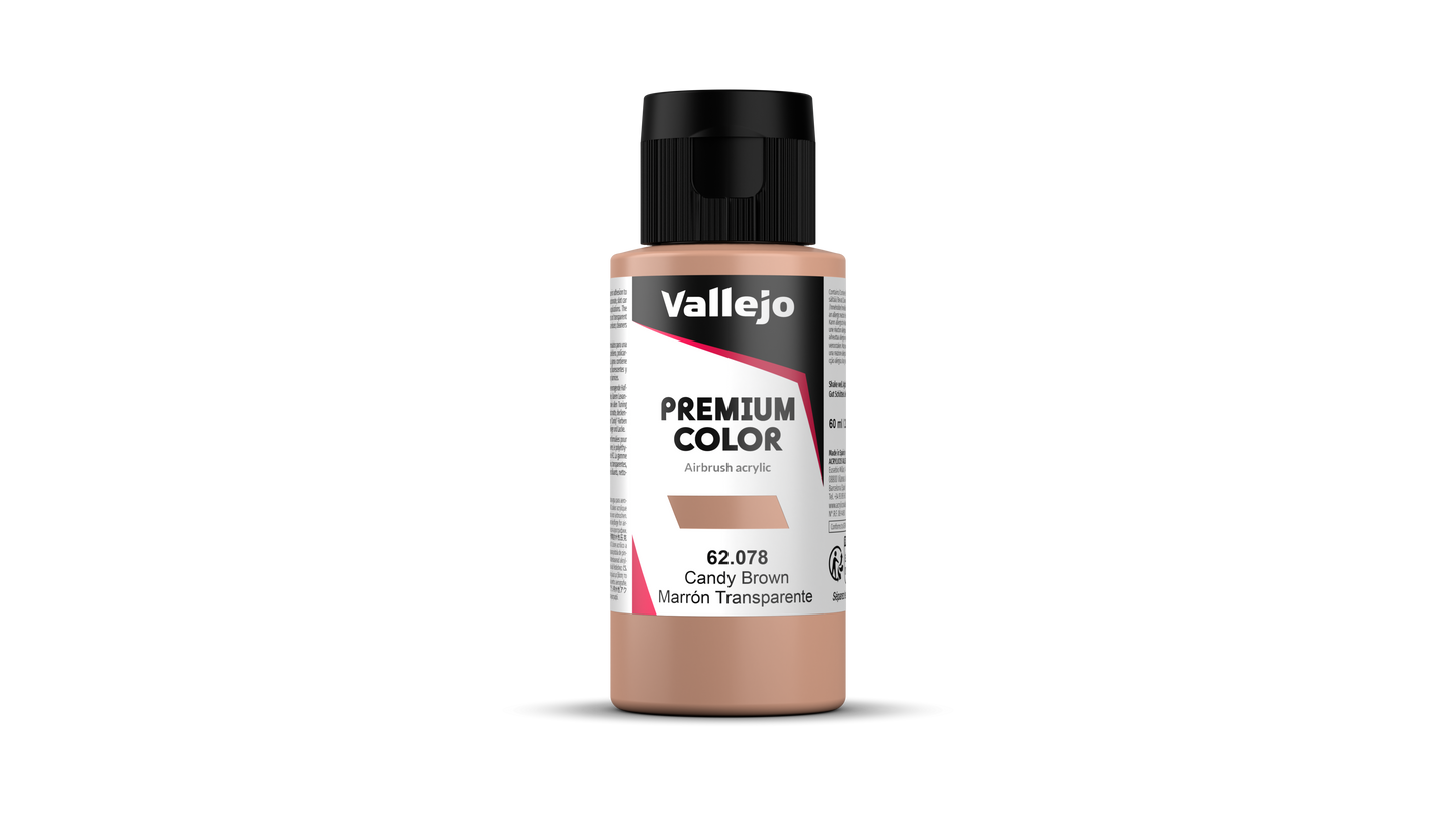 62.078 Vallejo Premium Color - Candy Brown - 60ML