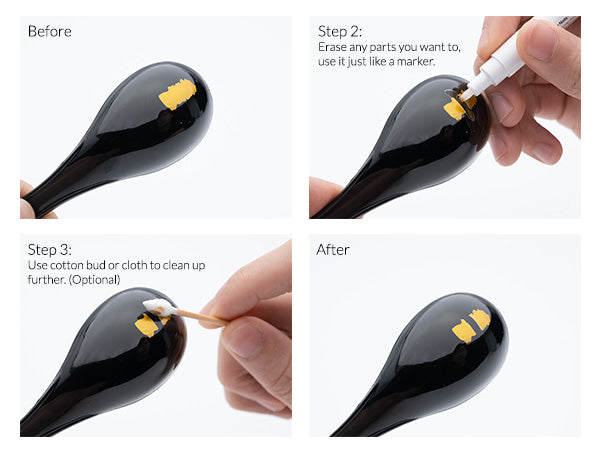 Metallic Series Markers * 2 Eraser