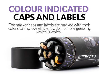 Gaahleri Metallic Series Marker Set