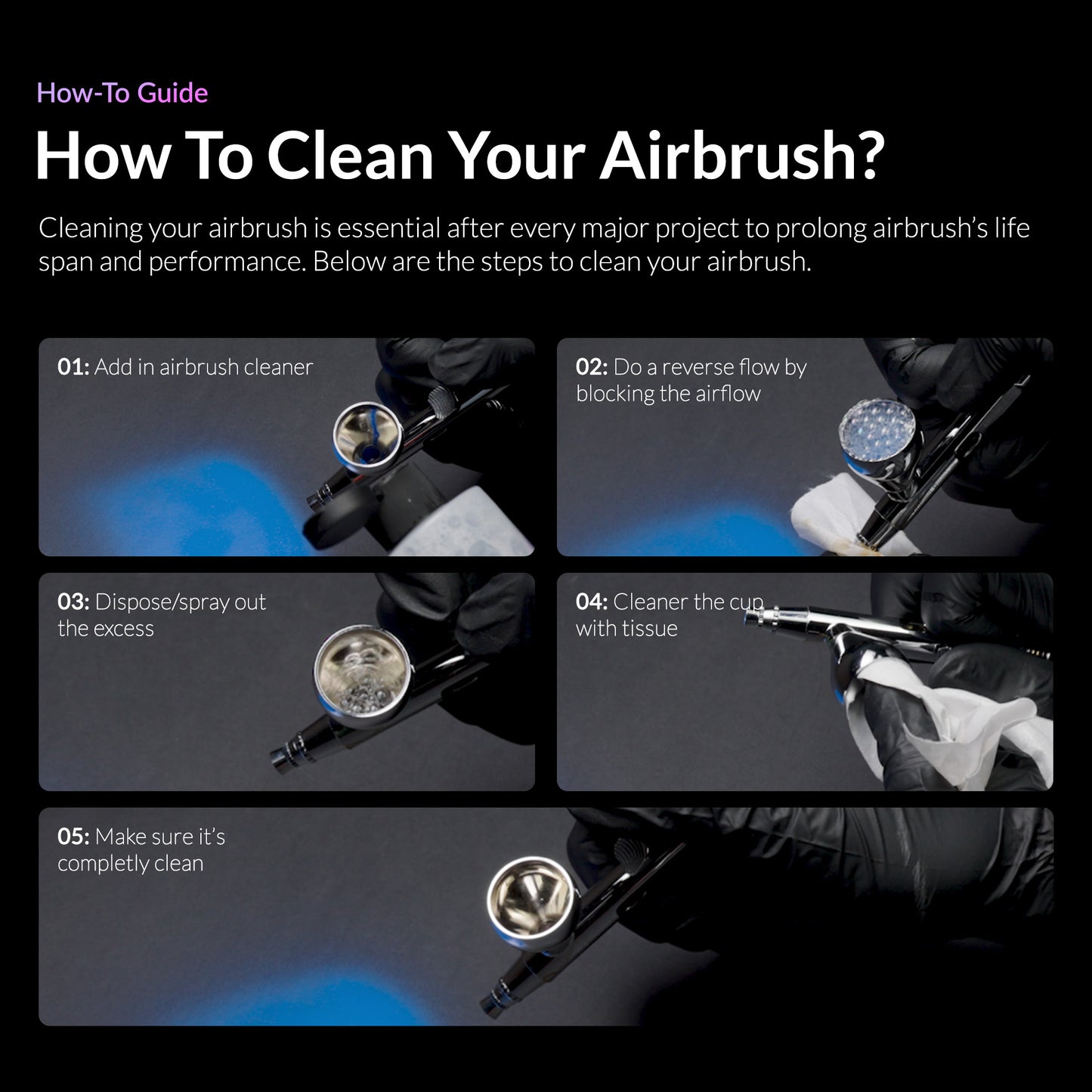 KT103 Gaahleri Kaleido ColorWorks - Auxiliaries - Airbrush Cleaner 60ml