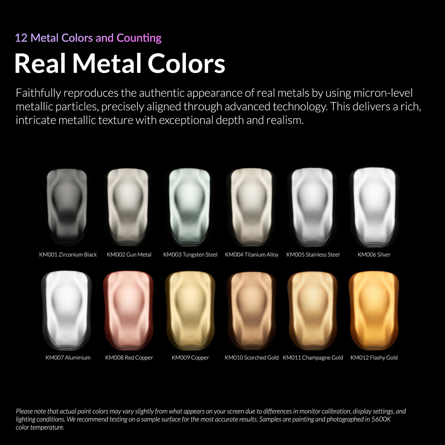 KM004 Gaahleri Kaleido ColorWorks - Metal Colors - Titanium Alloy 20ml