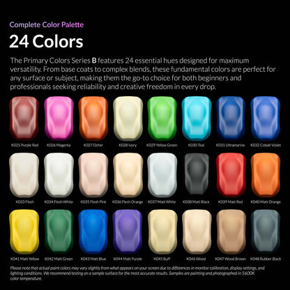 Gaahleri 24 Primary Colors Set B