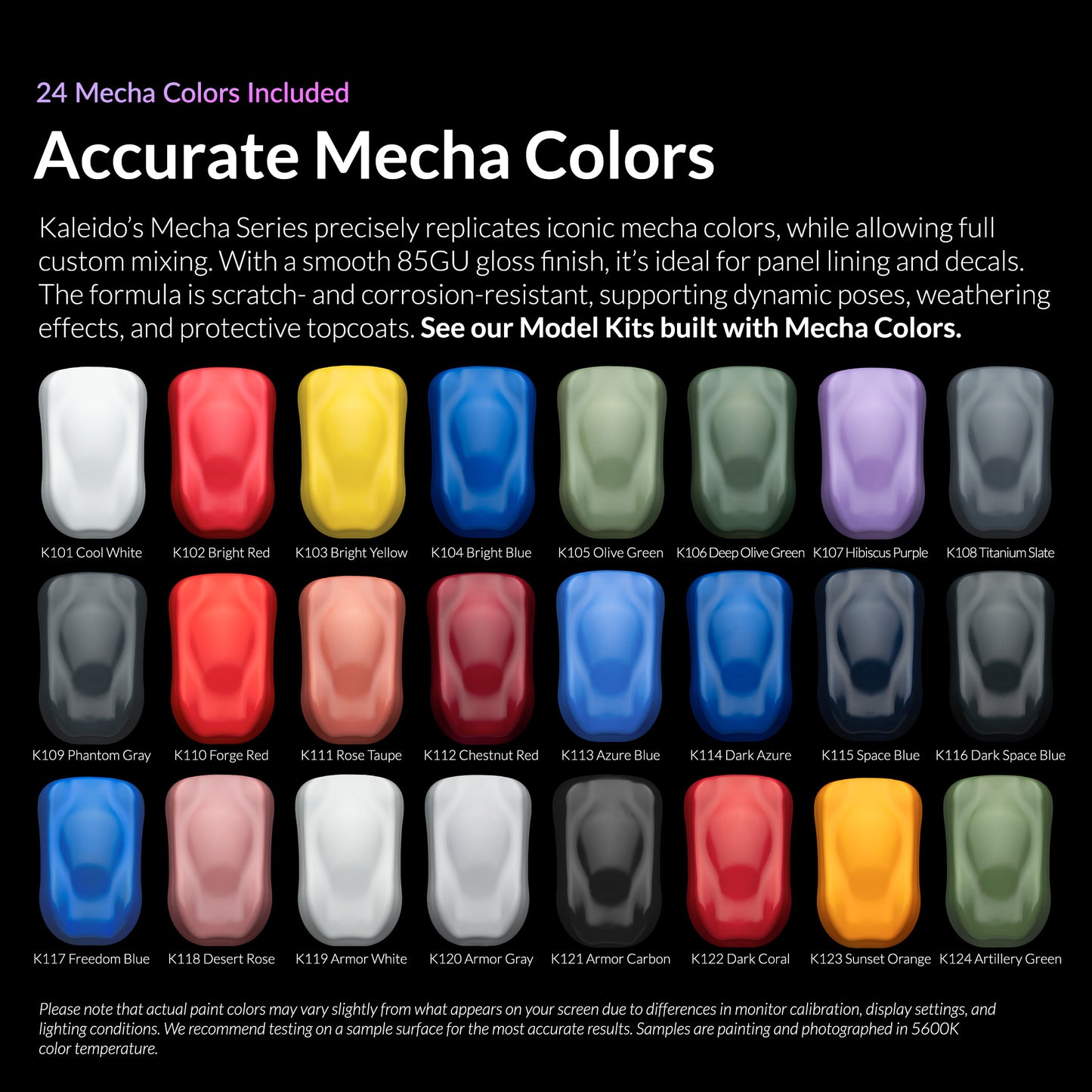 Gaahleri ProMaster Series | Mecha Colors