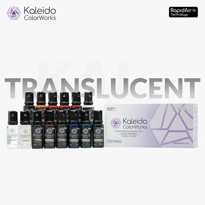 Gaahleri 12 Translucent Colors Set (Clear)