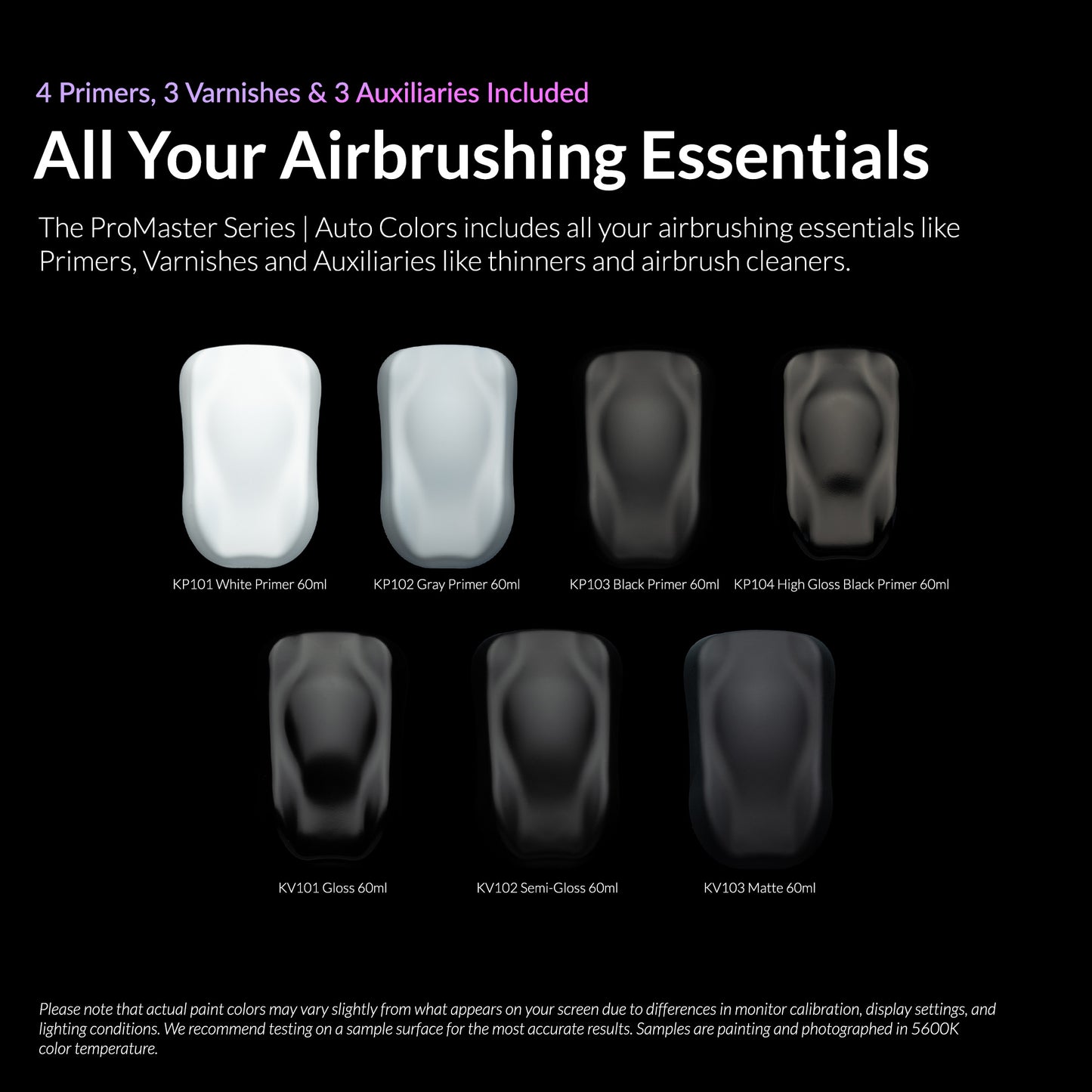 Gaahleri ProMaster Series | Auto Colors