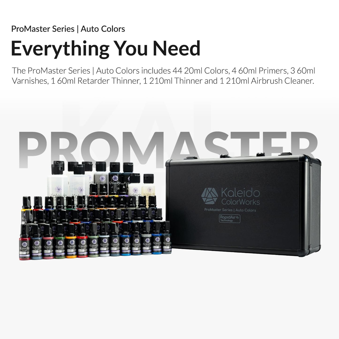 Gaahleri ProMaster Series | Auto Colors
