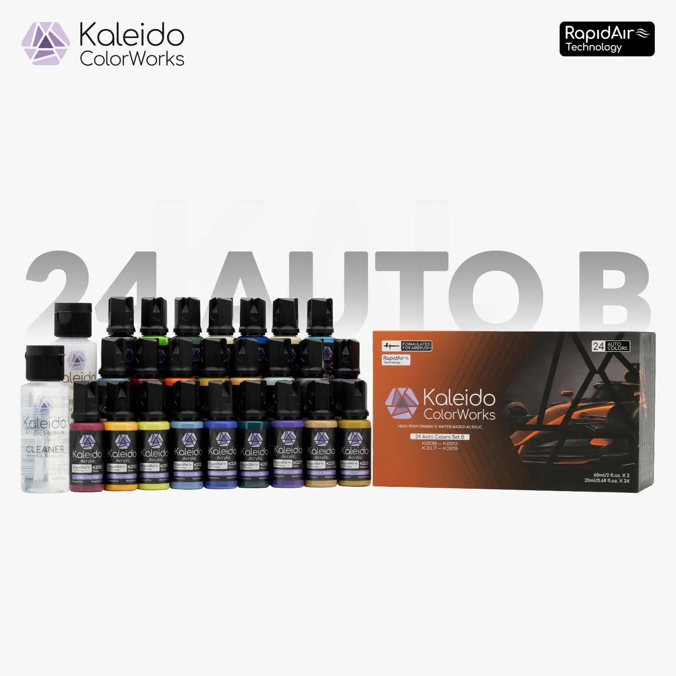 Gaahleri 24 Auto Colors Set B-Set