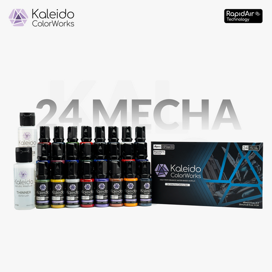 Gaahleri 24 Color Mecha Set