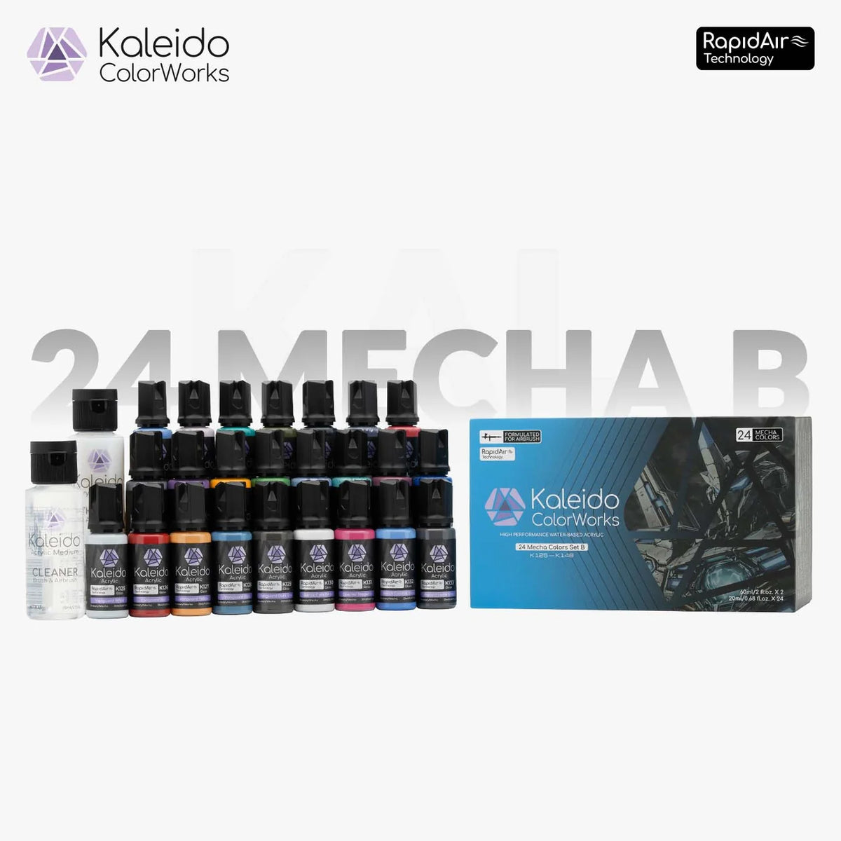 Gaahleri 24 Mecha Colors Set B-Set