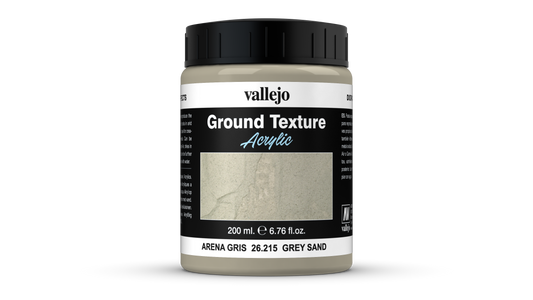 Vallejo Diorama Effects - 26215 Ground Textures - 26.215 Grey Sand - 200 ml