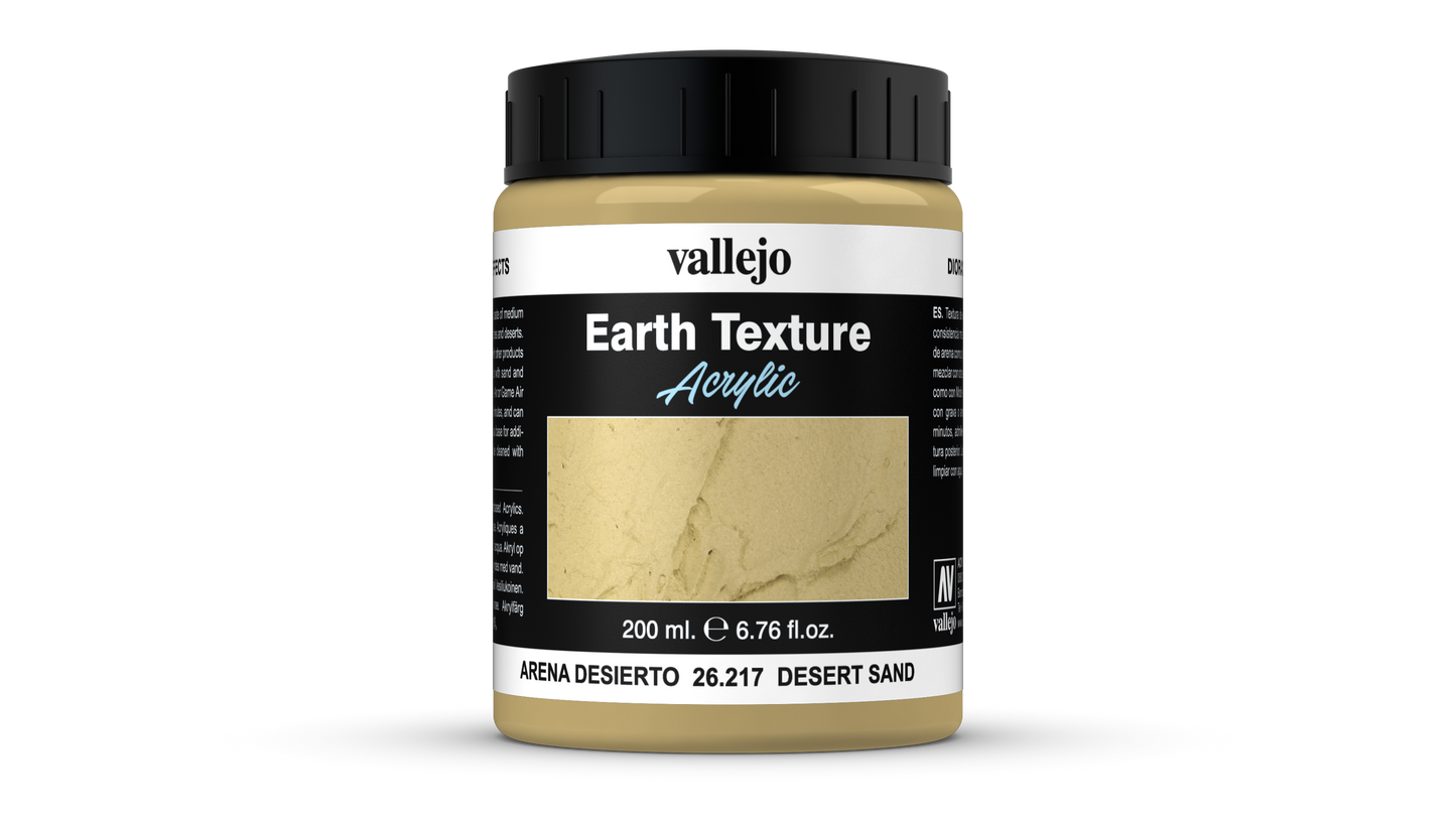 Vallejo Diorama Effects - Earth Textures - 26.217 Desert Sand - 200 ml