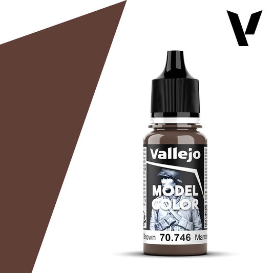 70.746 Vallejo Model Color - Chestnut Brown - 18ML