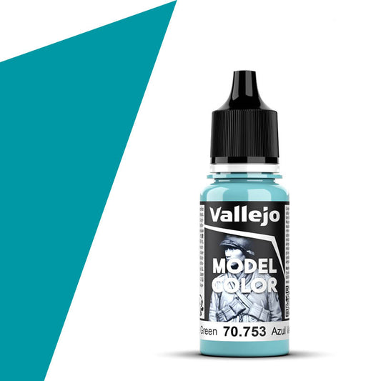 70.753 Vallejo Model Color - Light Blue Green - 18ML